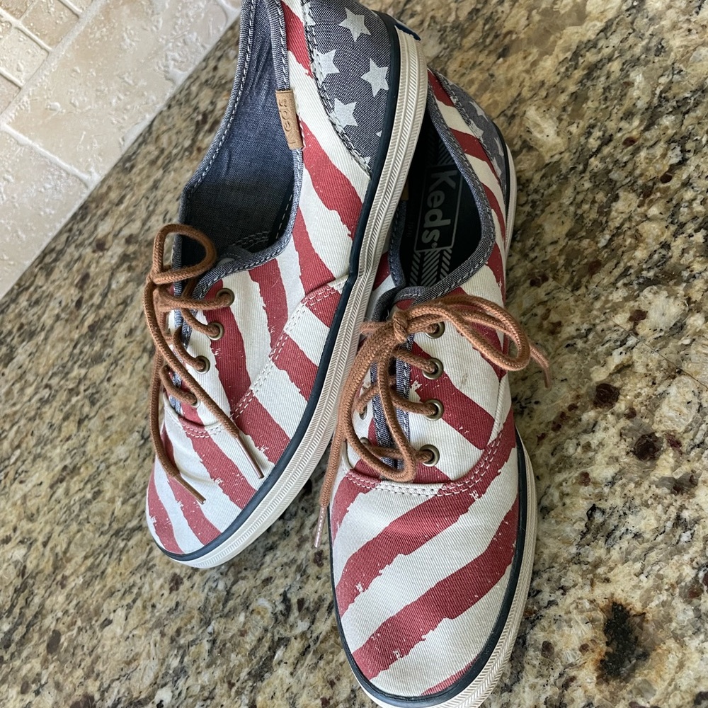 Keds Womens American Flag shoes